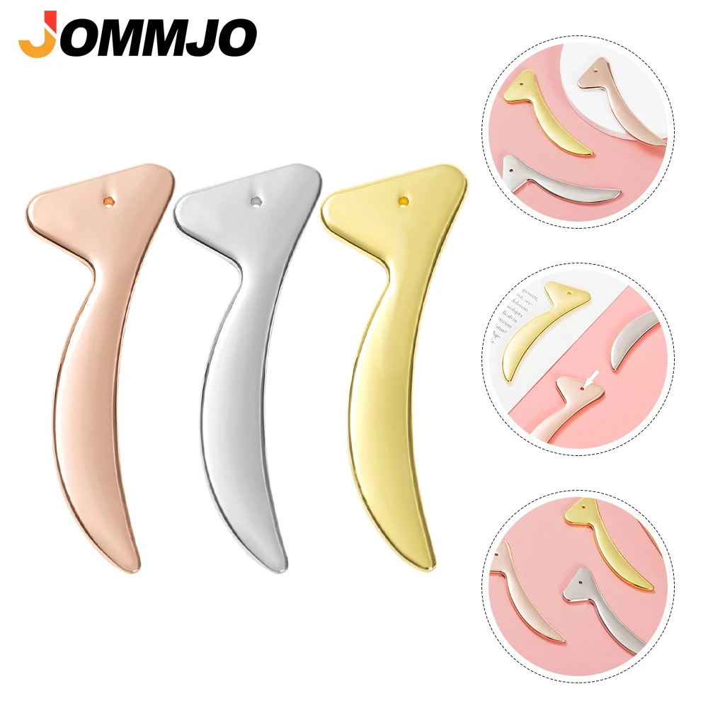 1Pcs Metal guasha Scraping Massage Tool for Soft Tissue, Physical Therapy Stuff Used for Back, Legs, Arms, Neck, Shoulder