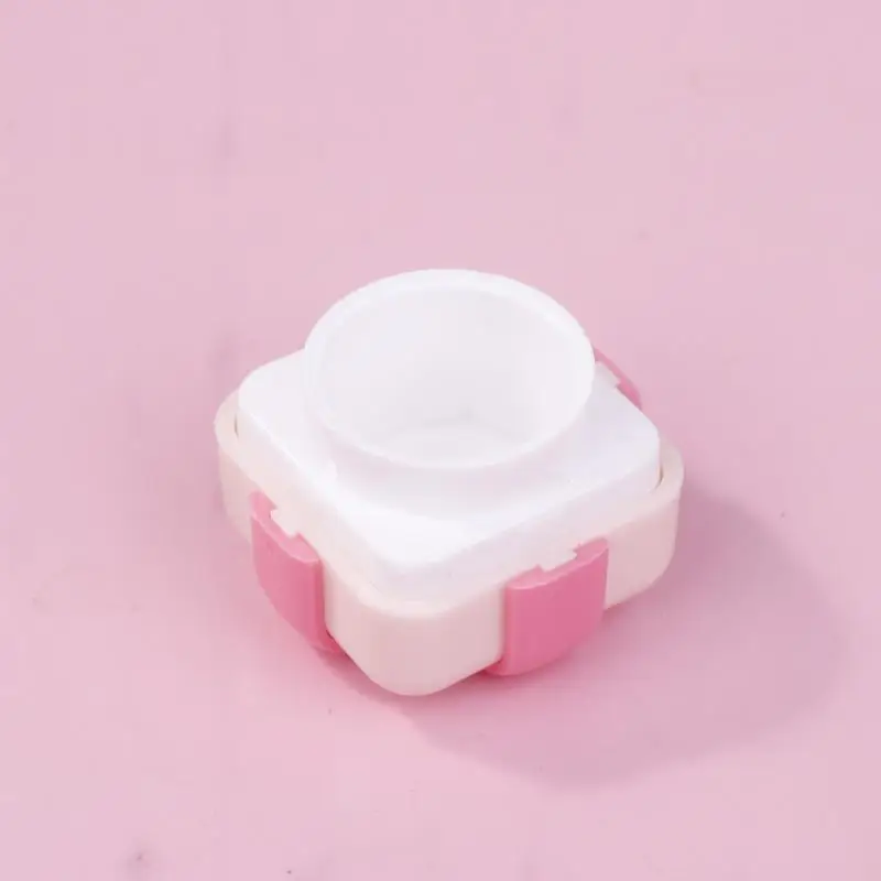 1/2 stücke 5g Creme Jar Leere Keramik Kosmetik Make-Up Jar Töpfe Lidschatten Creme Lip Balm Container Erröten box Bogen Probe Flaschen – Detail 9
