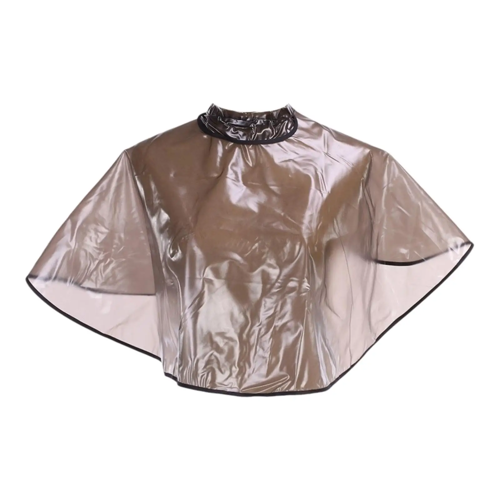 짧은 살롱 케이프 헤어 뷰티 전문가용 방수 조절 가능한 네크라인 헤어 스타일링 케이프 염색 숄