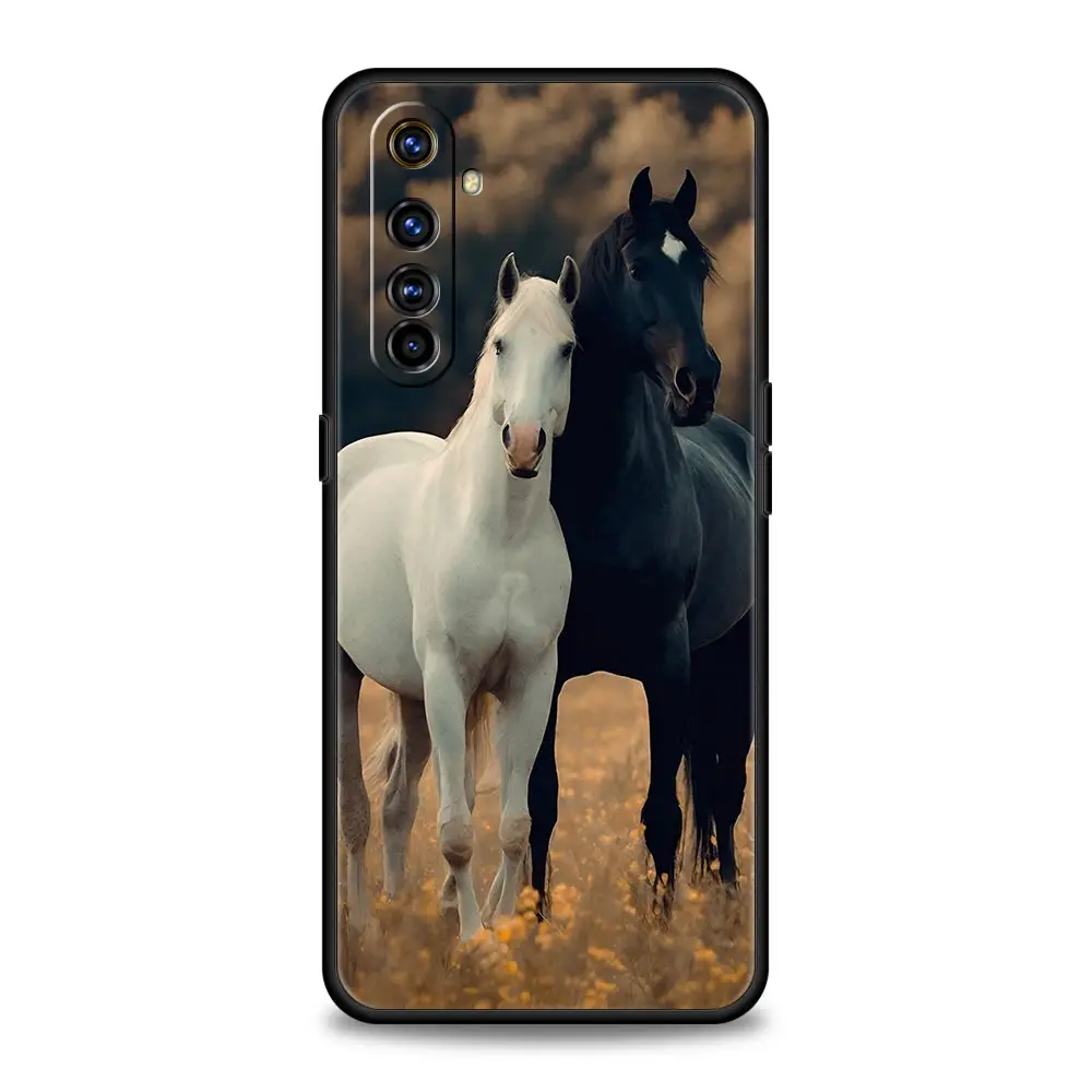 Horses Galloping Design Phone Case Cover