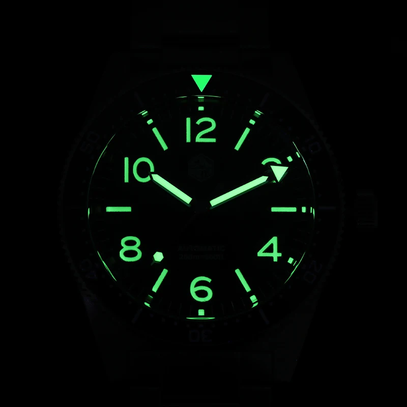 San Martin 39mm Retro Dive Watch SN0139 NH35 Automatic Mechanical Sapphire Crystal 200m Waterproof 62MAS Homage Men's Wristwatch