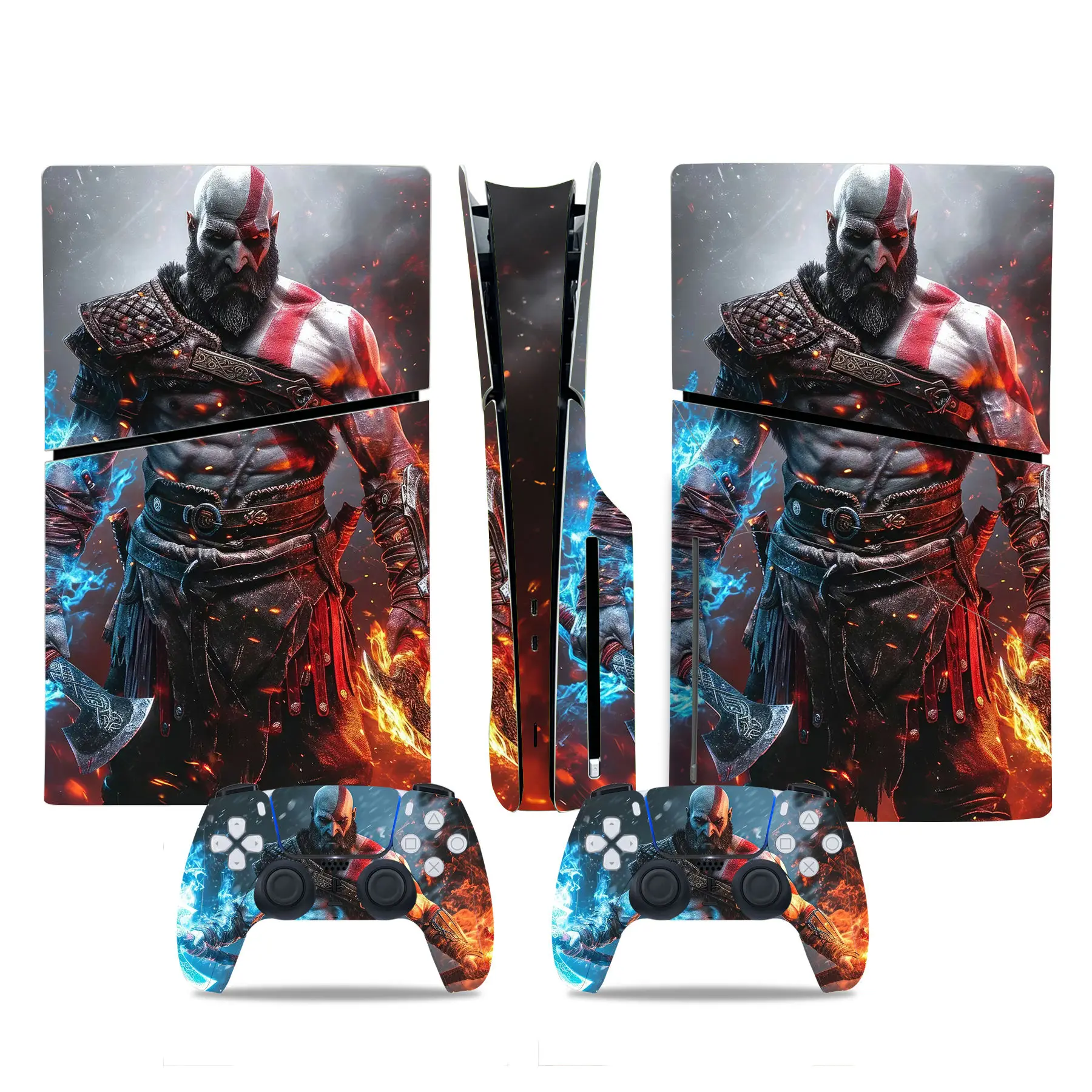 Peau adhésive - Copatible pour PS5 - Fil vinyle aovible - Batan