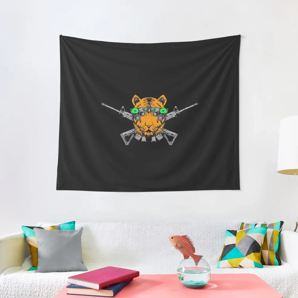 

Tiger Battalion Tapestry Decoration Home Room Decor For Girls Tapestry