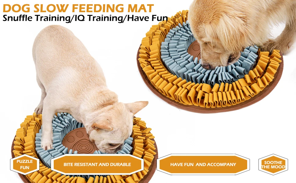 Petfun Snuffle Mat for Dogs - Interactive Feed Mat/Treat Puzzle Mat fo –  KOL PET