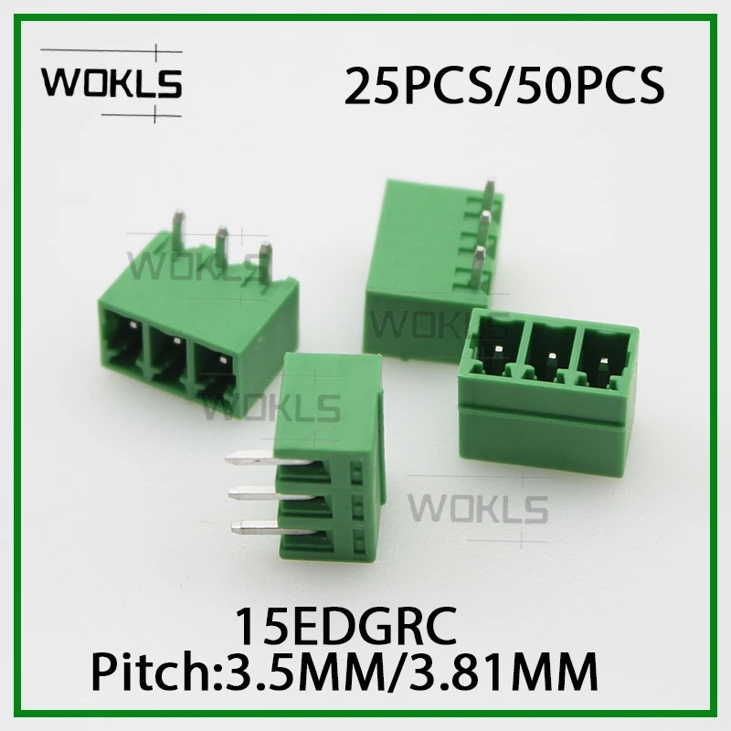 Description Picture 4 of item25pcs/50pcs 2P ~ 12P PCB PLUG-IN TERMINAL BlOCKS fmc1.5/-st 15EDGKN 3.81 KF2EDGKN 3.5MM