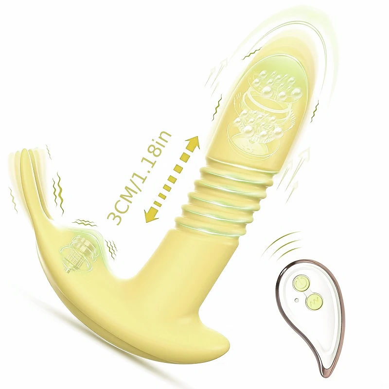 Female Sex Toys Vaginal Vibrators Clit Sucking Vibrator Anal Plug Vibrator Clitoris Vibrator Vibrator Sex Toy Dildo Sex Toys Dildo Vibrator For Women Anal Plugs Telescopic Rotating Vagina G Spot Massage Clitoris Stimulator Remote