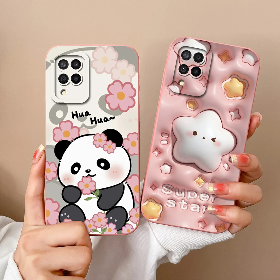 Cute Creative Style Soft Liquid Silicone Shockproof Anti-Slip Phone Case