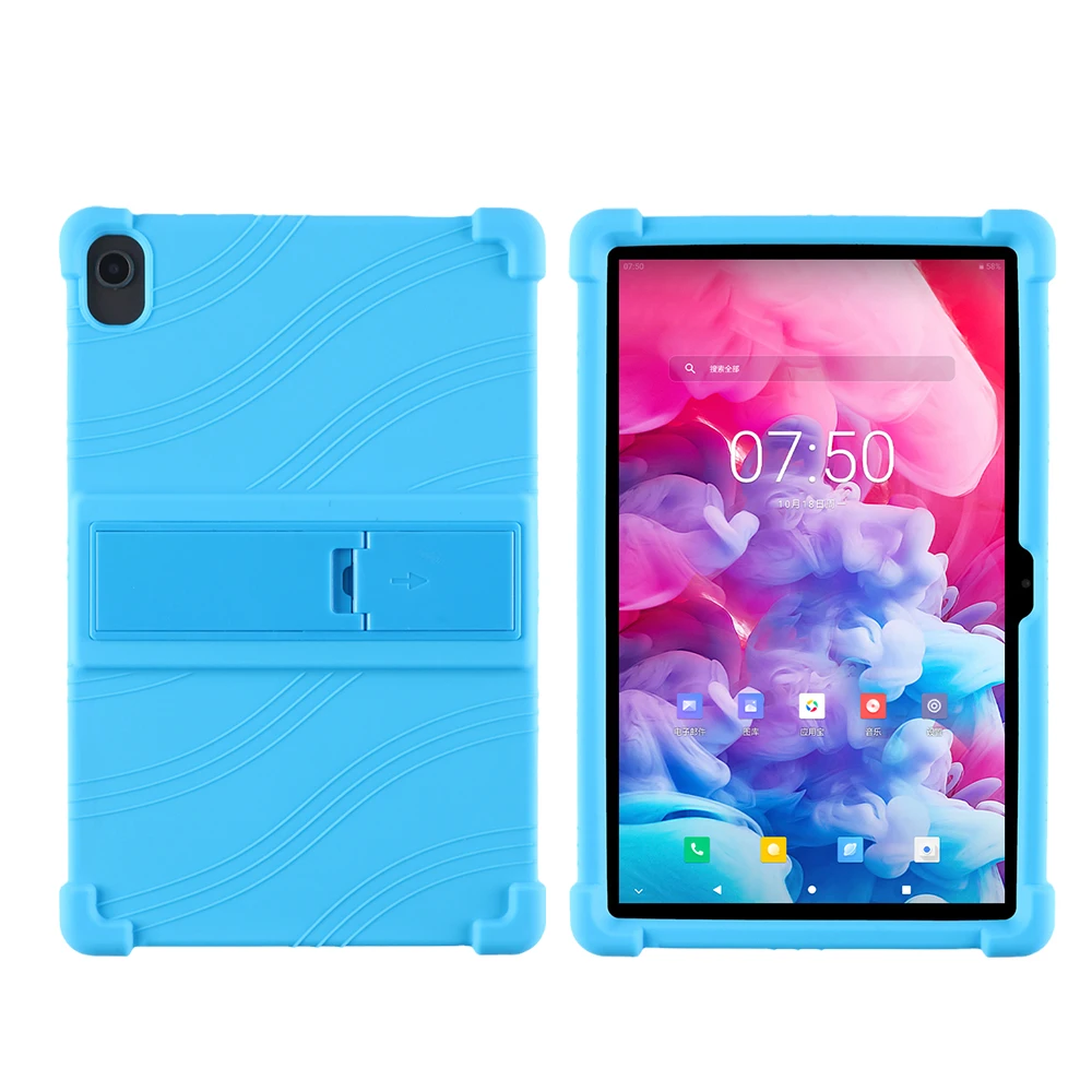 Shockproof Soft Silicone Tablet Cover with Stand