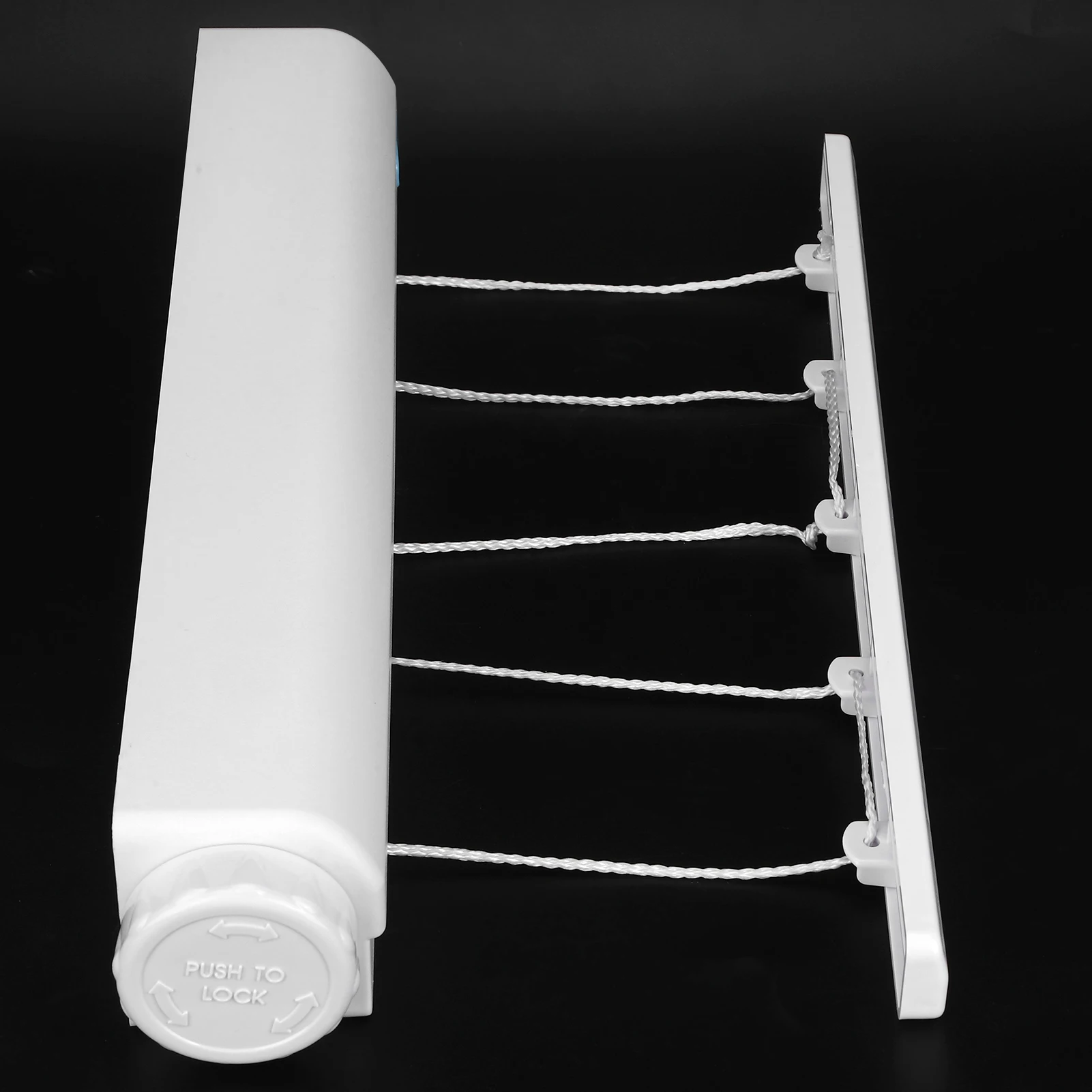 Retractable Clothesline With 4/5-Lines Wall Mounted Clothes Dryer Line Bathroom Invisible Clothesline Space Saving Drying Hanger clothing drying rope clothes drying line