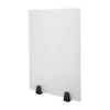 2 Pcs 24*18 Inch Acrylic Office Desk Privacy Panels Frosting Process Desk Privacy Divider for Office 3