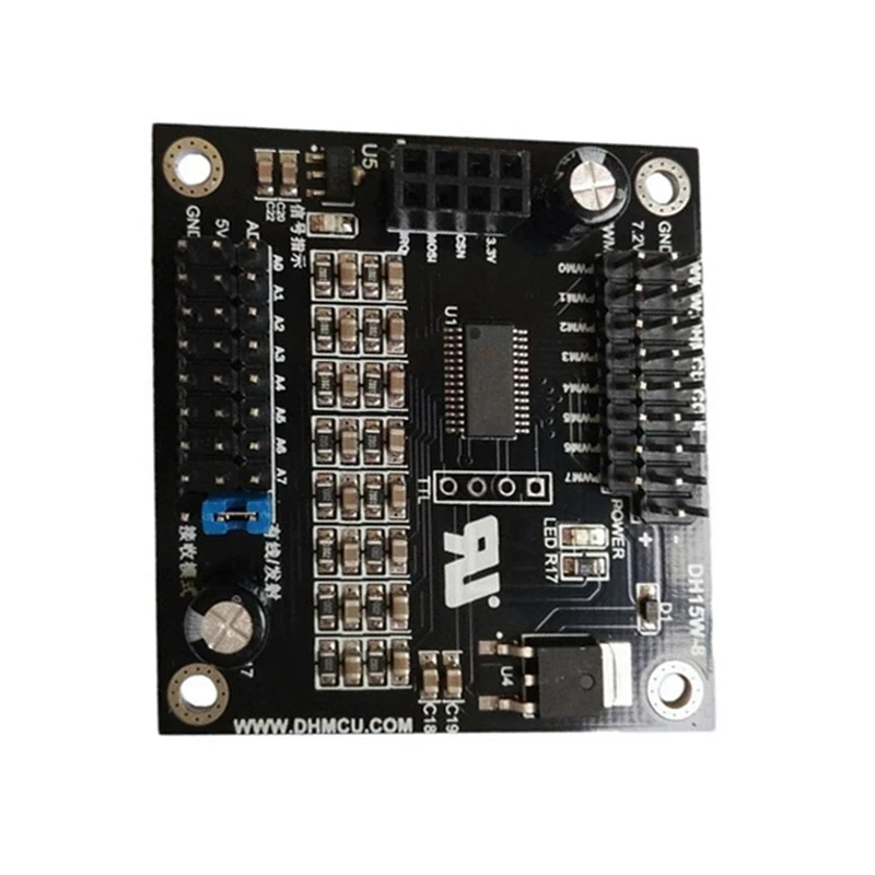 B48B-8 Way Servo Control Board Robotic Arm Control Board Ptz Knob Potentiometer Servo
