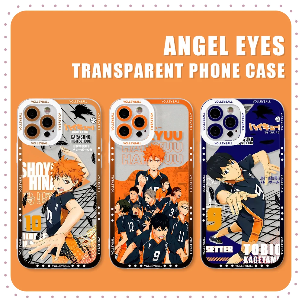 Haikyuu Oya Volleyball Clear Soft Phone Case