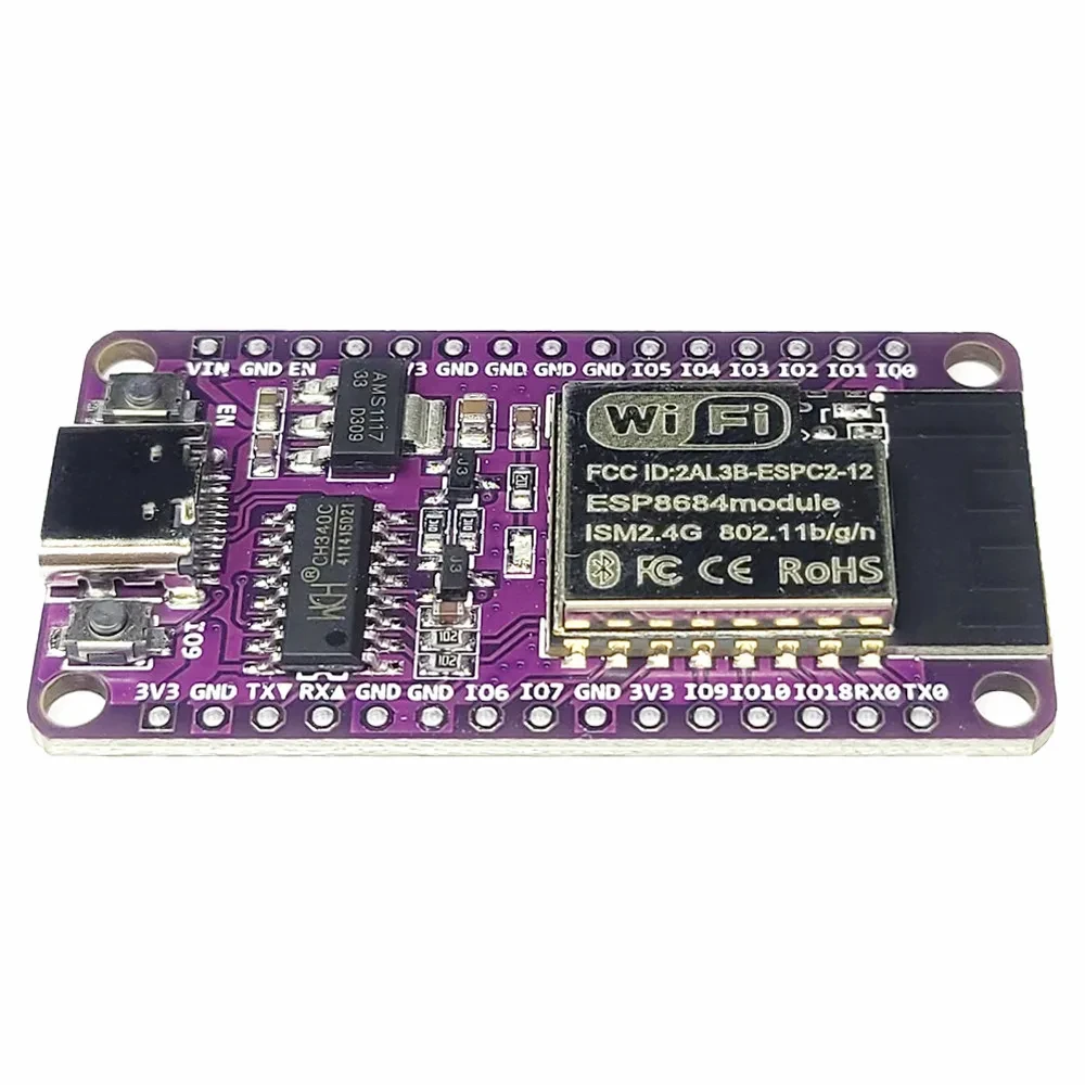 รูปสินค้า ESP32-C2 บอร์ดพัฒนา Wi-Fi โมดูล 4MB Flash USB Type-C