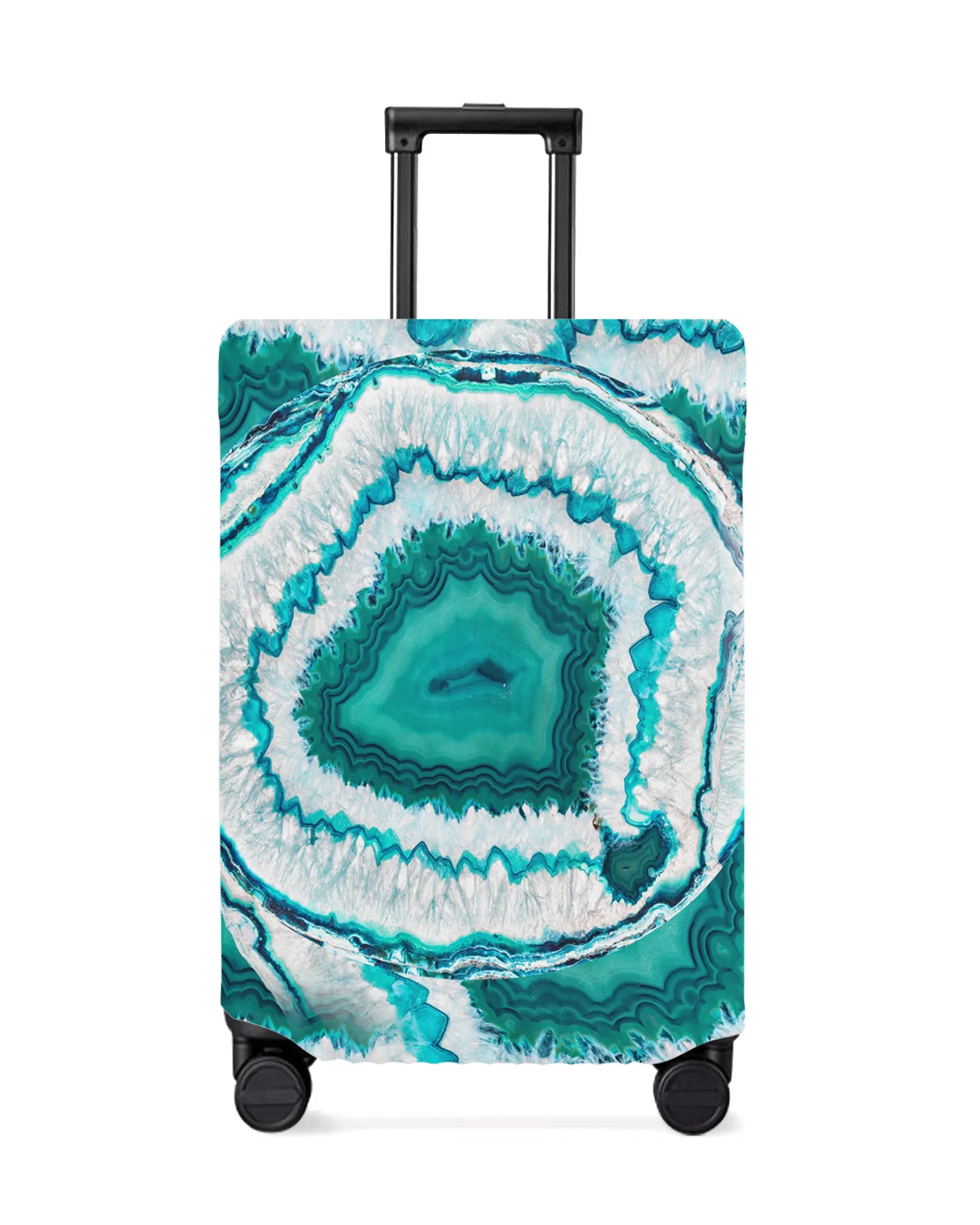 vintage-agate-texture-aqua-luggage-cover-stretch-suitcase-protector-baggage-dust-case-cover-for-18-32-inch-travel-suitcase-case