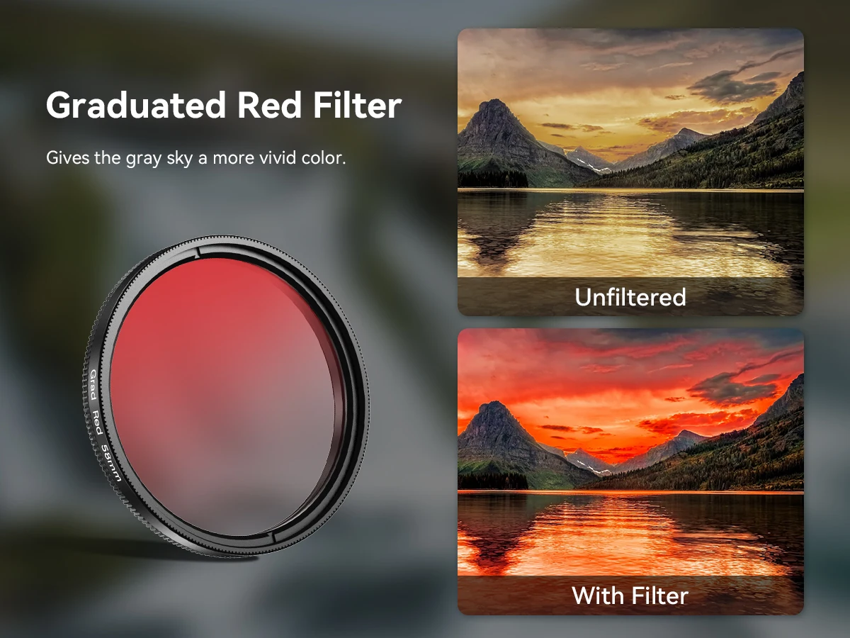 Apexel 58mm Phone Filter Kit (APL-58STAR)