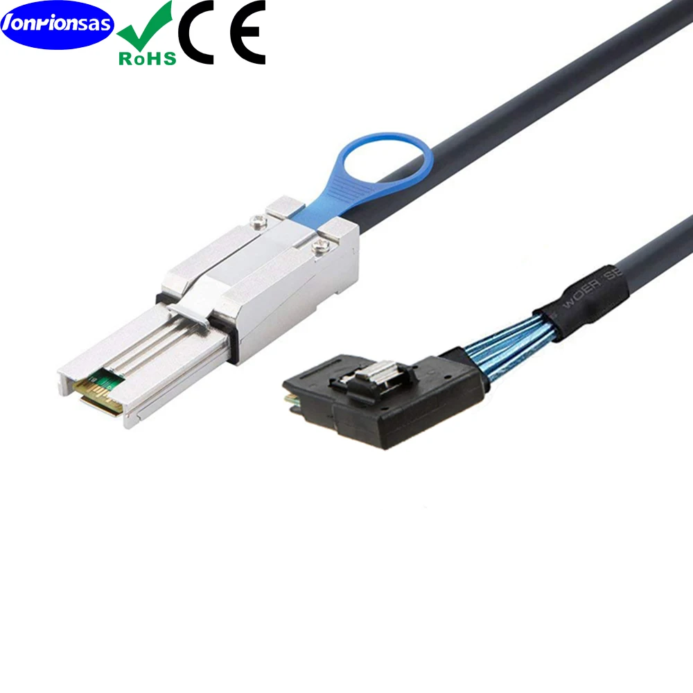 �̴� SAS HD SFF-8088 ��-�̴� SAS SFF-8087 ���� ������ ���� ���̺�, 26P