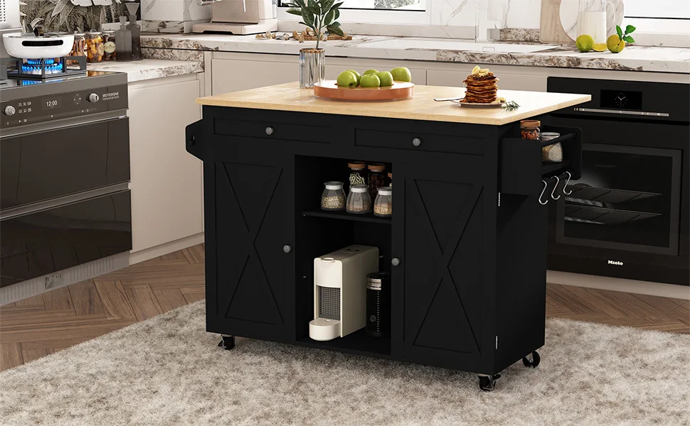 rolling kitchen island