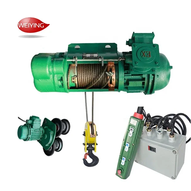 1-30ton Explosion-proof Electric Wire Rope Hoist Pulling Hoist with CE Certificate