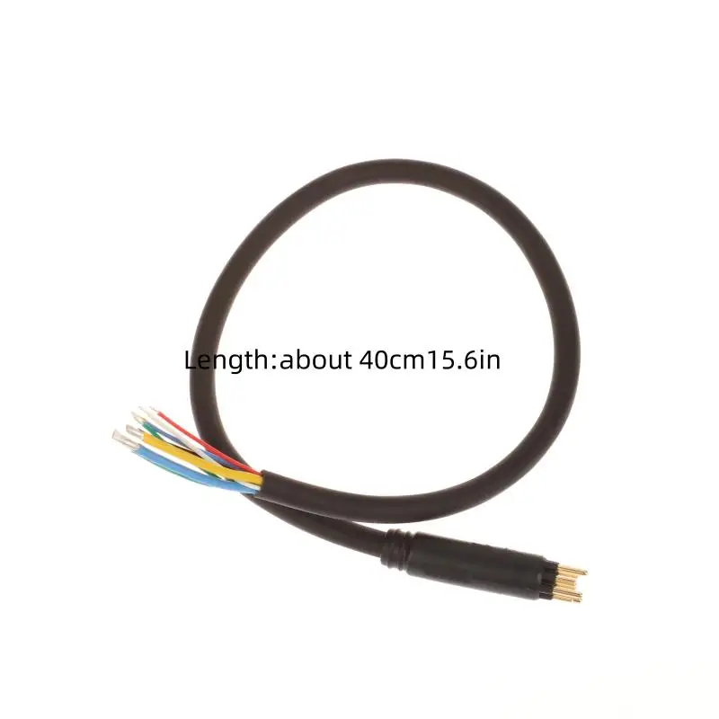 1Pc Electric Scooter Motor Wire 9 Pin Waterproof Copper Core High Sensitivity Motor Cable For Replacement