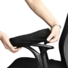 2pcs Armrest Cushion Chair Arm Cover Memory Foam Non-Slip Elbow Support Pillow Elbow Rest Cover Pads For Office Home Chairs 4