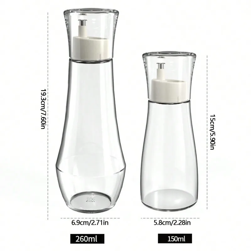 Glass Mouthwash Dispenser 150ml/260ml mouthwash dispenser mouthwash dispenser bottle