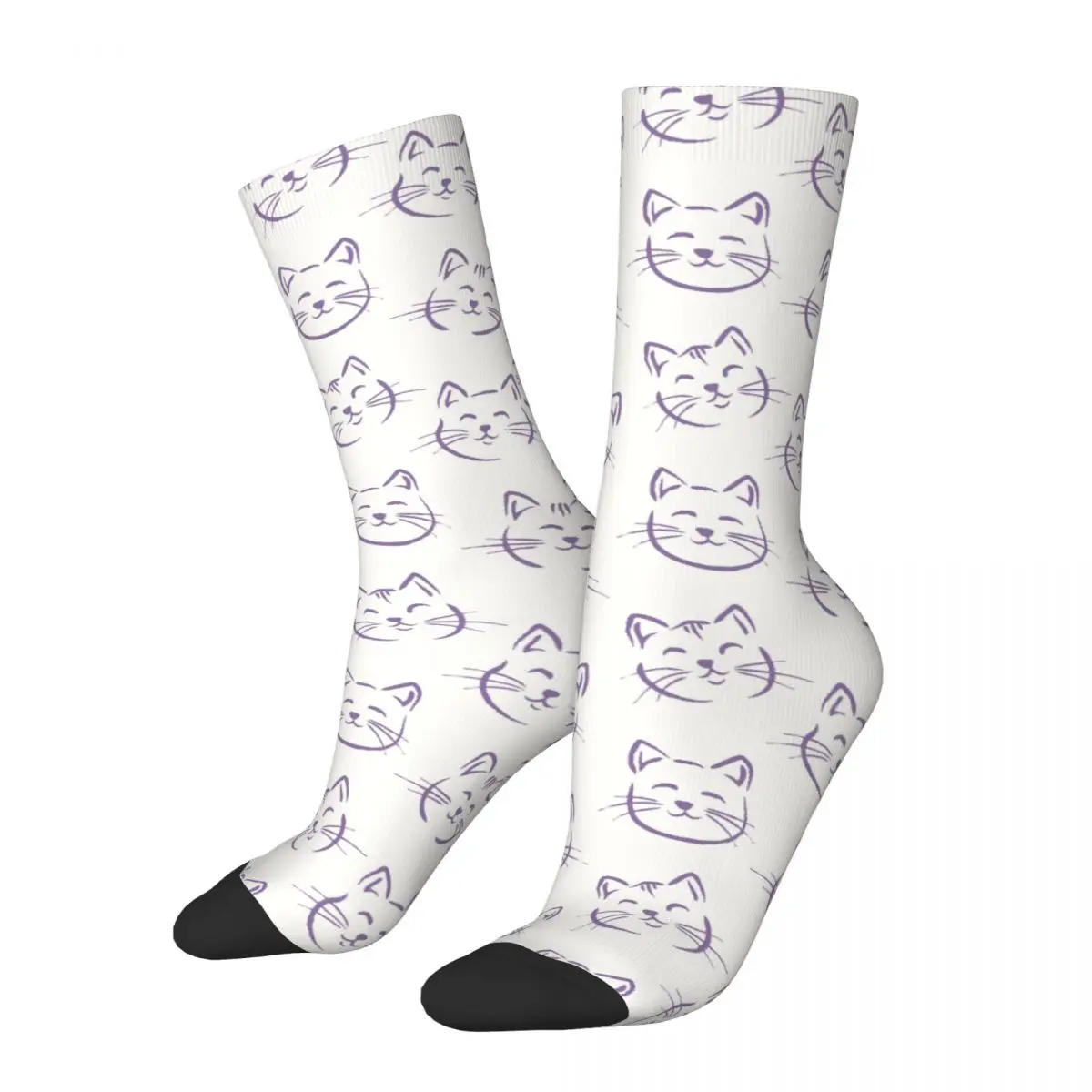 

Cute Cat Animal Pet Cartoon Socks Men's Women's Casual Socks Crazy Spring Summer Autumn Winter Socks Gift