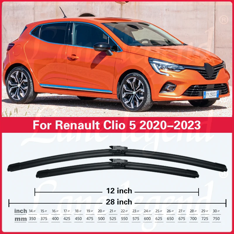 Baguette De Coffre RENAULT CLIO 2019 AUJOURD'HUI INOX 1 PIECE