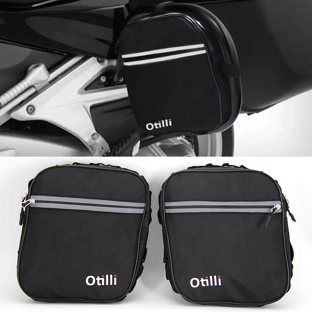 Motorcycle Bag For BMW R1200 RT K1600GT K1600GTL R1200RT Anti-collision Frame Bag Rear Trunk Frame Bag Waterproof Bag Tool Bag for bmw r1250rt k1200gt k1300gt k1600gt k1600 gt r1200 rt top cases rack rear bag luggage bags railing racks cases brackets