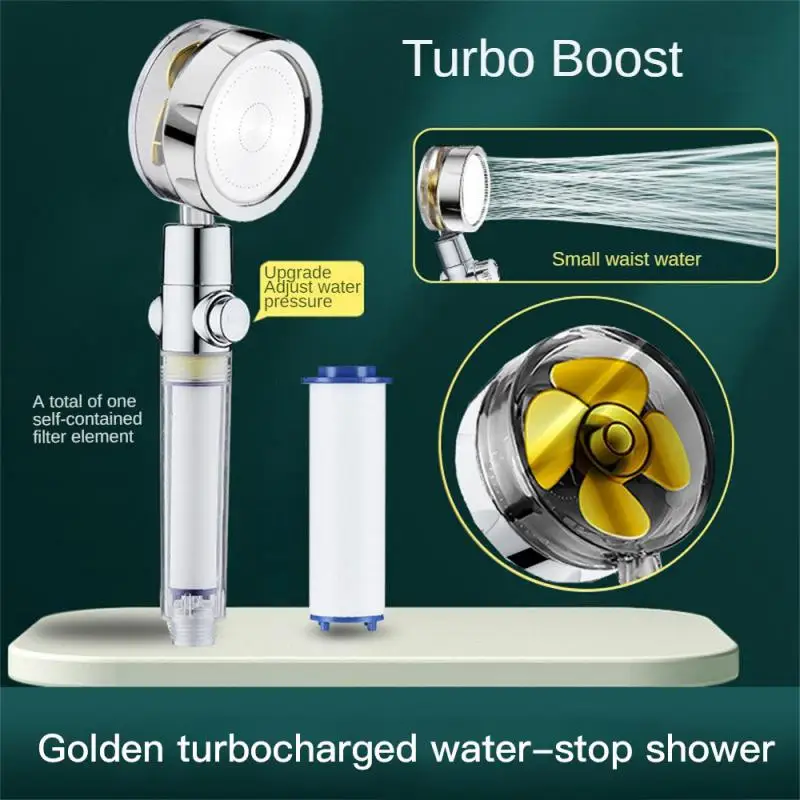 

Pressurized Shower Children's Toilet Bathroom Shower Head Multicolor Propeller Bathroom Fixture Shower Head