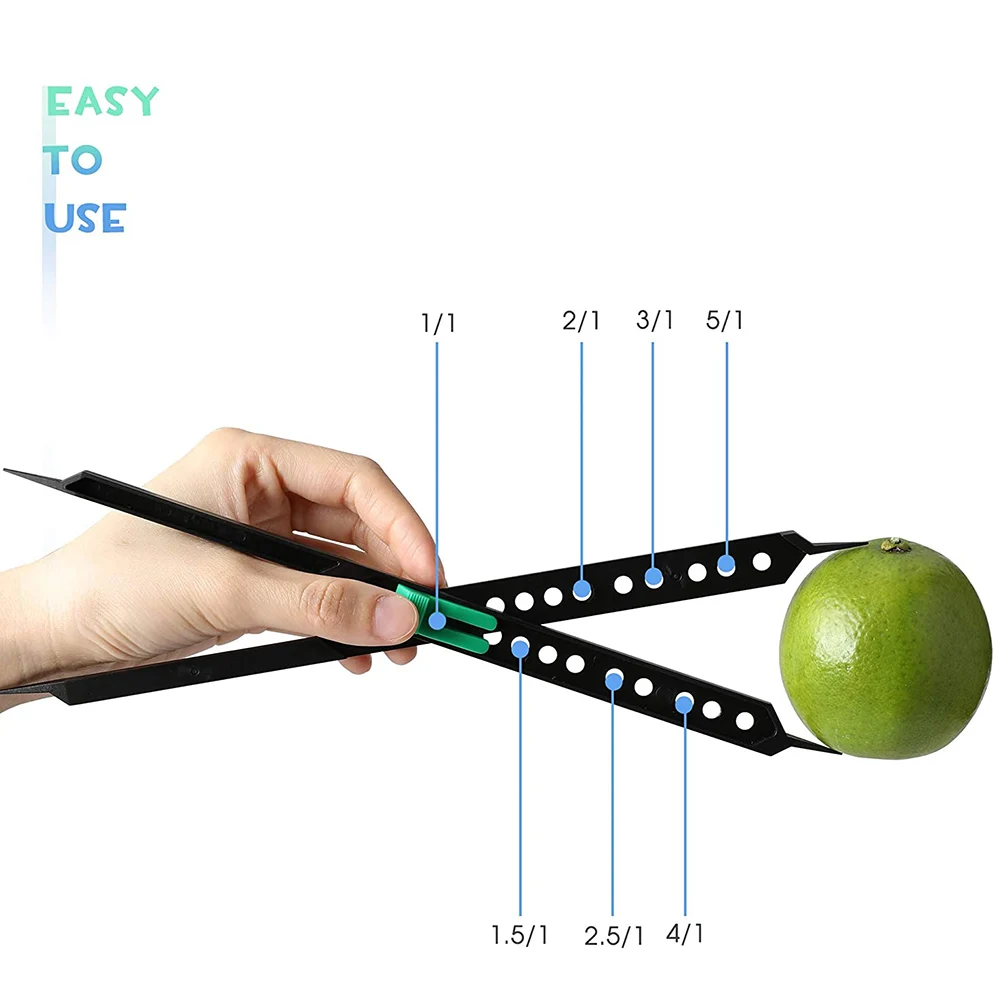 【Trending Now】 25.4cm Scale Divider Drawing Tool Proportional for Artists Adjustable Plastic Drawing Circle Compass Teaching Instrument.