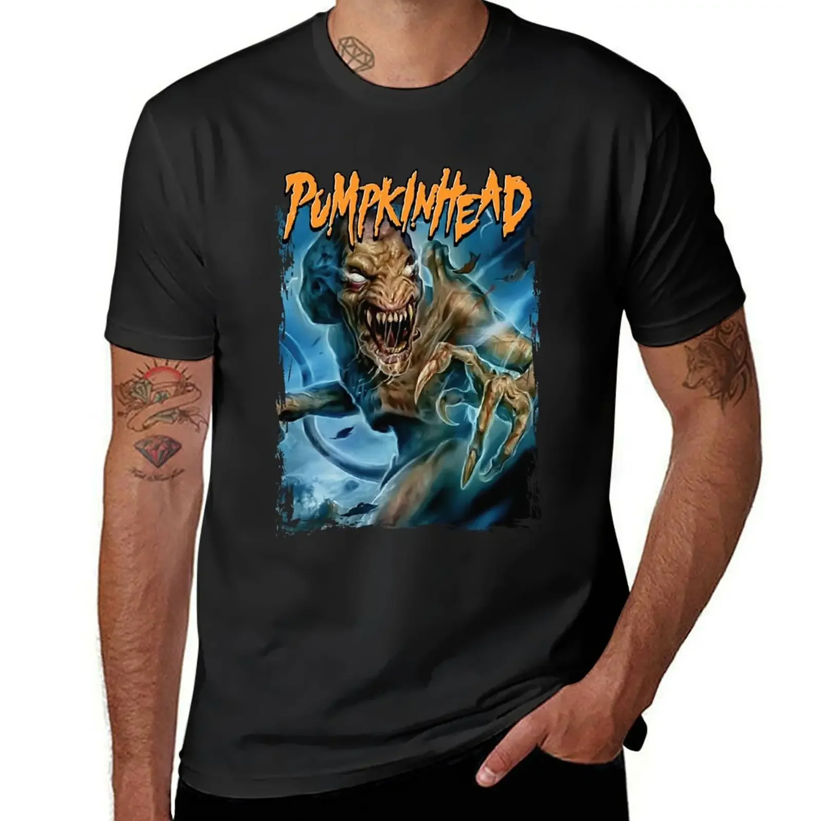 

Pumpkinhead T-shirt boys whites tees customizeds men t shirts