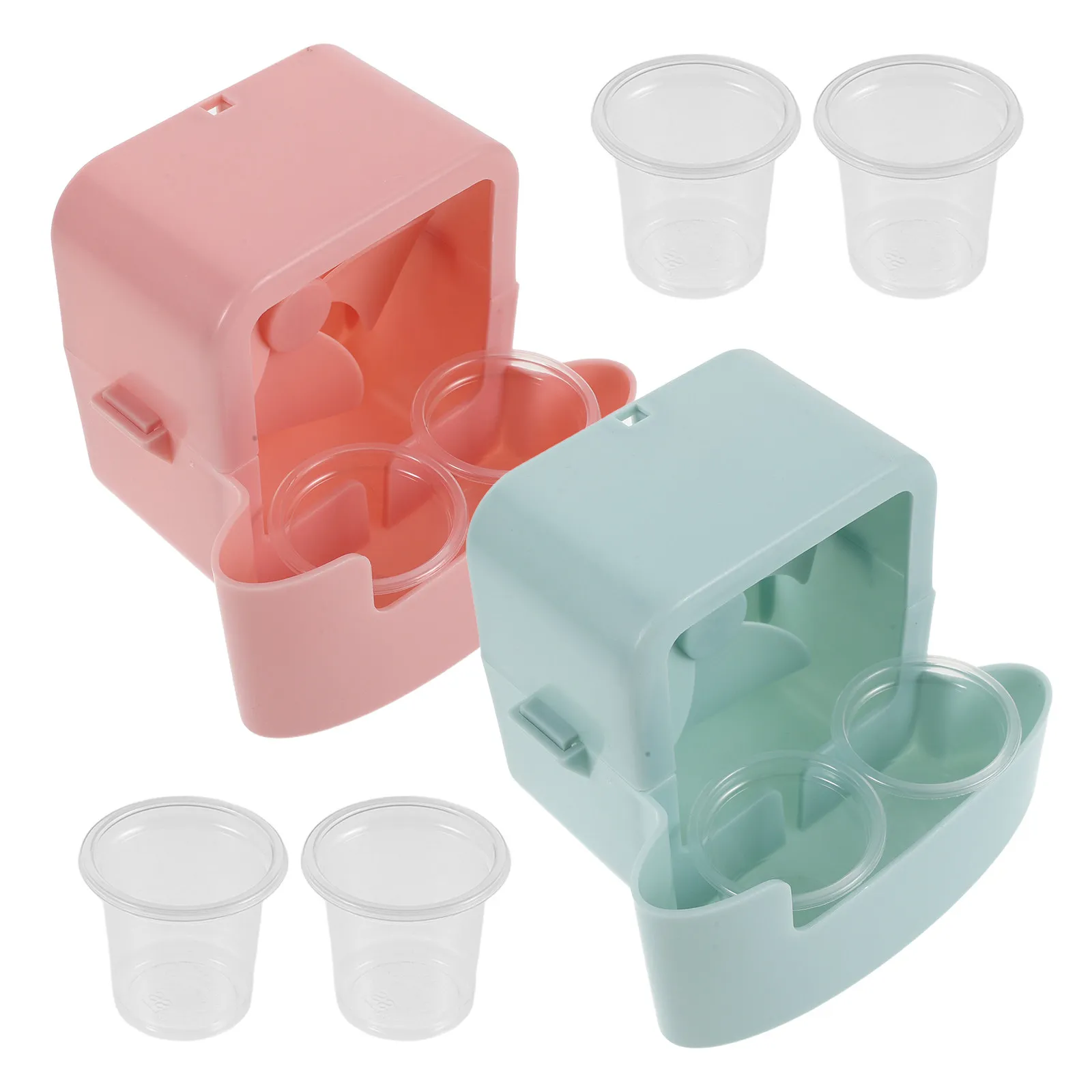 2 Set di Supporti per Ventilatori Refrigeranti con Funzione di Umidificazione e Raffreddamento per Scrivania, Camera da Letto e Dormitorio - Image 2