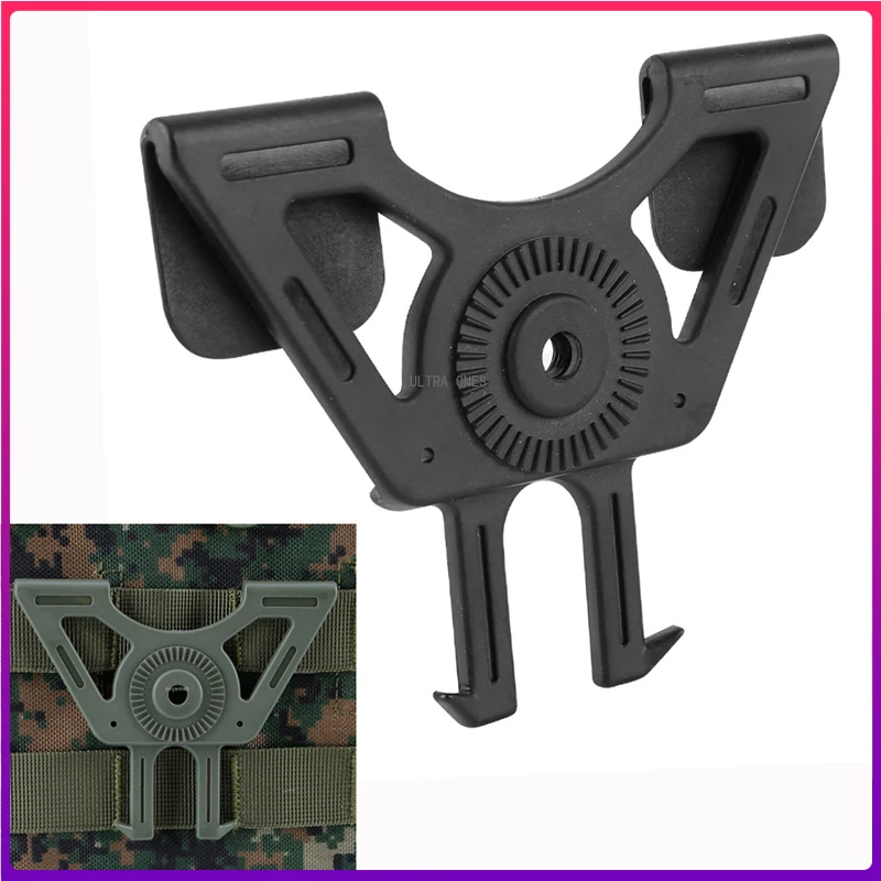 Tactical Holster Hanger Platform Molle Adapter for Gun Attachments Pistol Case | Спорт и развлечения