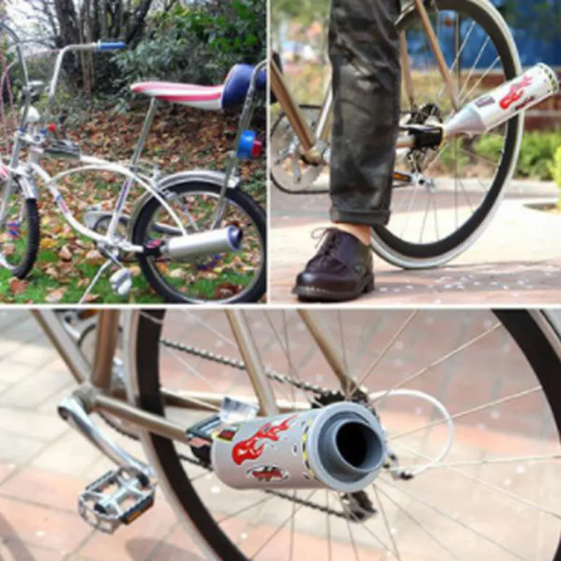 Bike Accessories Bicycle Exhaust Pipe Sound Wild Motorcycle Effects Cycling Tools BMX Mountain Bike Accessories Bike Tools Turbine Motorcycle bike accessories