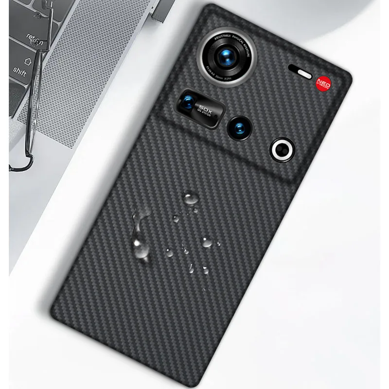 Premium Real Carbon Fiber Aramid Anti-Explosion Mobile Phone Protective Case