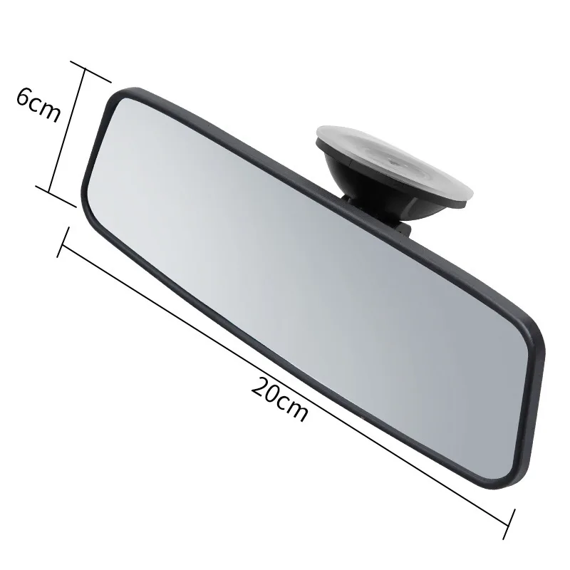 Anti-Glare Baby Car Mirror Suction Cup Mounted Central Observation Mirror Driving School Parent Safety