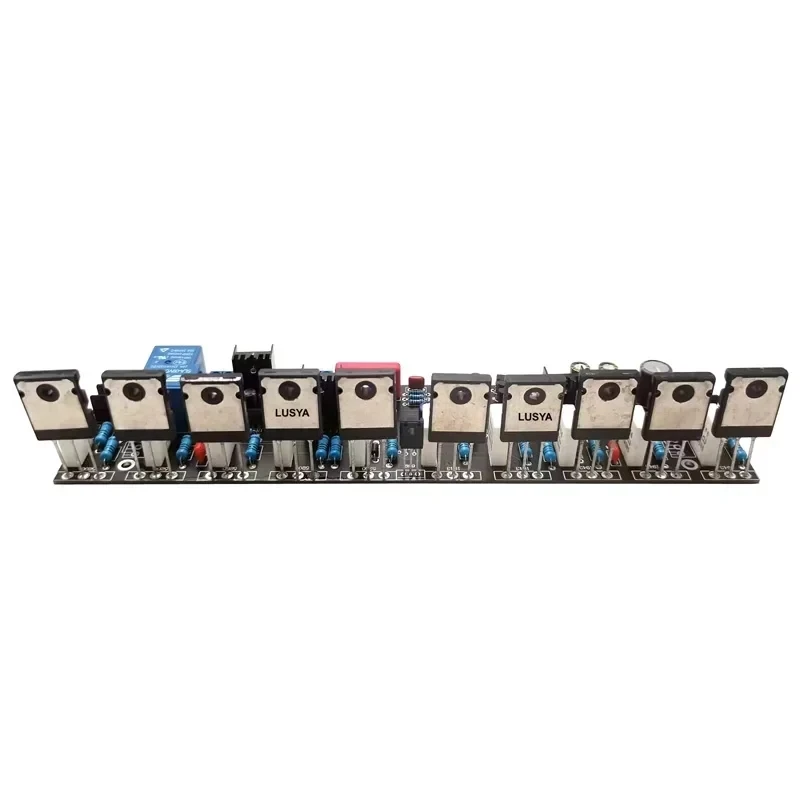 Audio Amplifier Board Upgraded Version Mono 500W Tube 2SC5200 + 2SA1943 Dual Voltage 20V-90V HIFI High Power + Speaker Protect