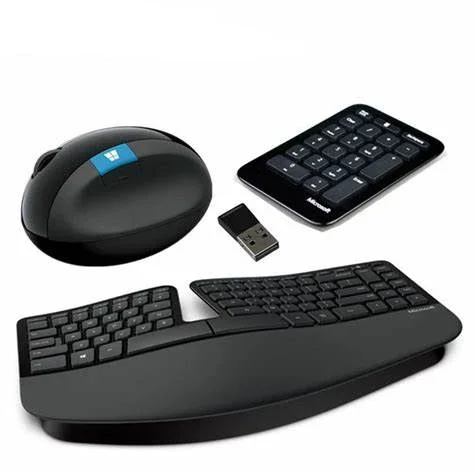 Microsoft Sculpt ergonomische ergonomische Desktop-Tastatur und 