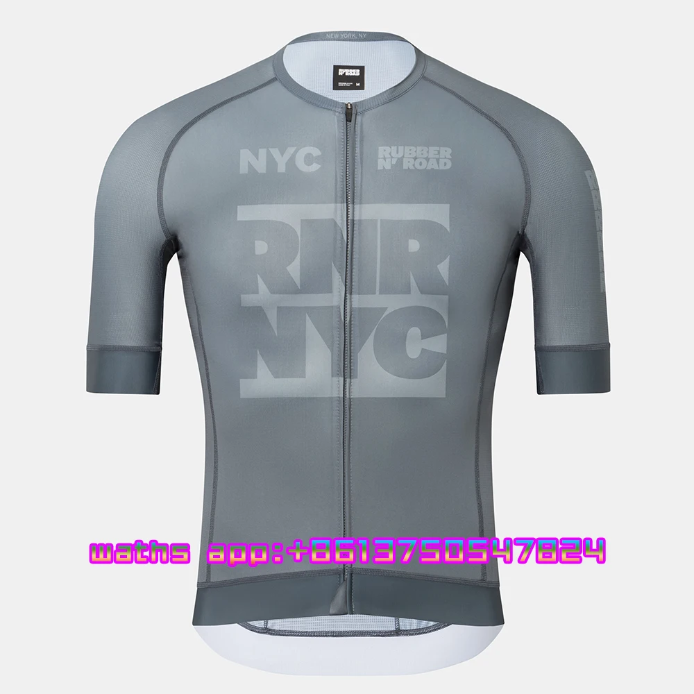 RUBBER N'ROAD Summer Cycling Clothing tops MTB Bike Clothes  Maillot Ropa Ciclismo Man Cycling Bicycle Suit 5