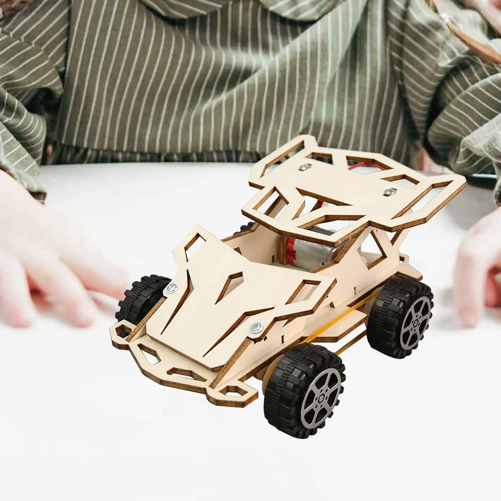 Kits de modelos de automóviles pequeños, experimento de ciencia, ensamblaje de vehículos de bricolaje, Gadget de tecnología, juguetes de construcción para adultos y adolescentes 3