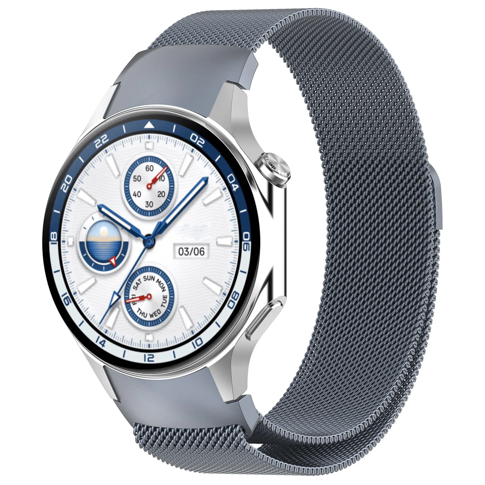 Stainless Steel Milanese Magnetic Wrist Strap Bracelet Replacement Band