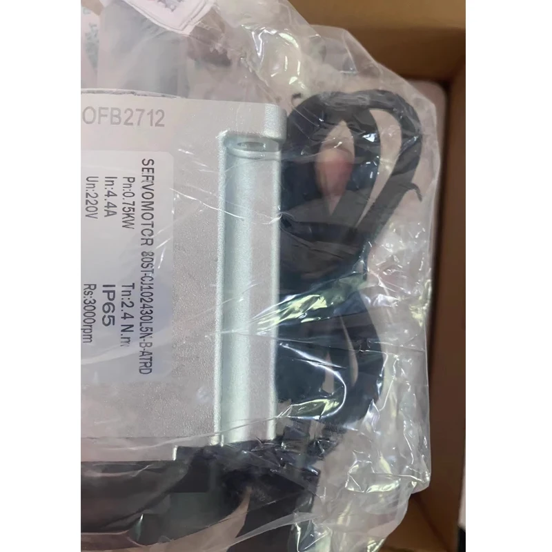 80ST-M02430 750W 2.4Nm AC servo motor driver kit diameter 80mm 3000rpm match dri