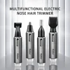 Kemei Electric Nose Hair Trimmer For Men and Women Ear Neck Eyebrow Trimmer All-in-one Shaver Clean Trimmer Razor Remover Kit 5