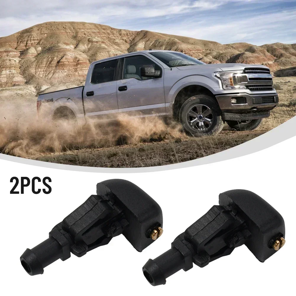 Convenient Installation Windshield Fluid Jet Nozzle for Ford F150 Flex 3W7Z17603AA Compatible with F 150 2004 2013