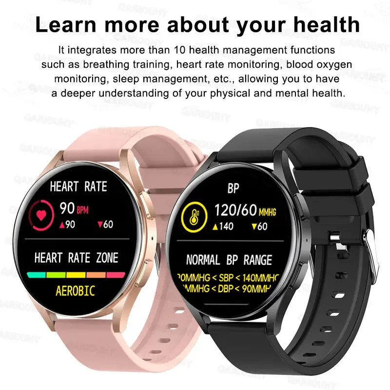 Smart Watch Men Women Full Touch Blood Pressure Blood Oxygen Bluetooth Call Sports for Android IOS