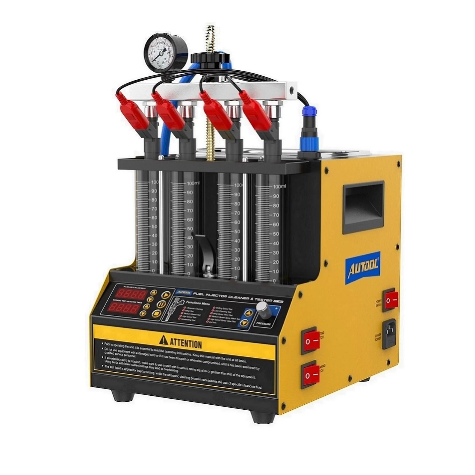 

AUTOOL 2023 Nozzle CT160 Fuel Injector Cleaner And Tester Auto diagnostic Tool Injector Cleaner Machine 220V 110V