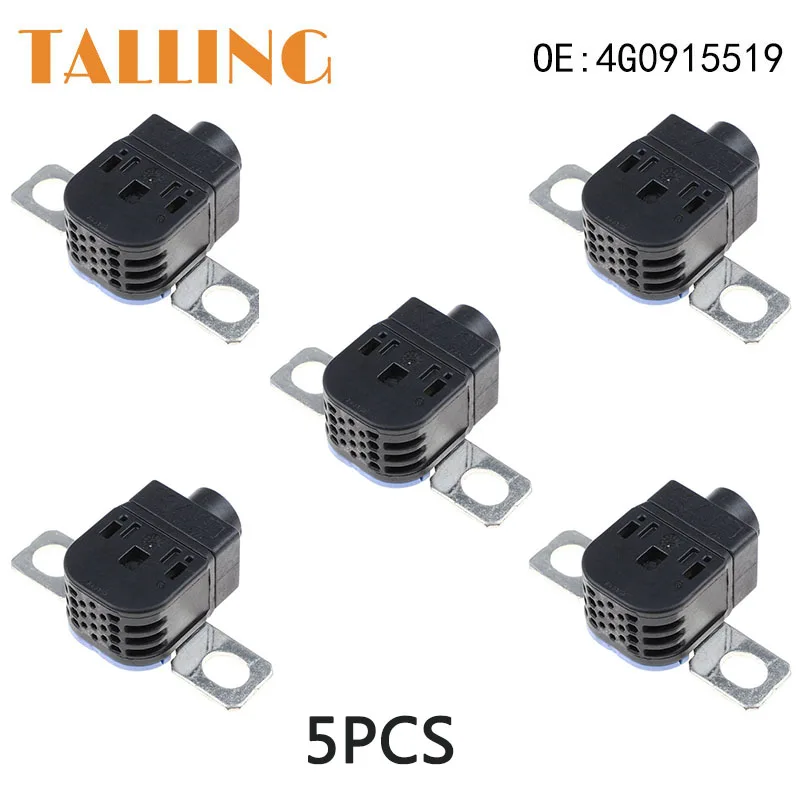 4G0915519 5Pcs Battery Disconnect Fuse Box Overload Protector for VW Touareg 7P Audi A6 C7 A8 Q3 Q7 S6 Pyrofuse Pyroswitch PSS2