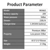 Worx WU633 Wireless Car Washer Brushless 20v 3.5L/min High 25bar Low 15bar for Home and Garden Cleaning Share Battery Platform 6
