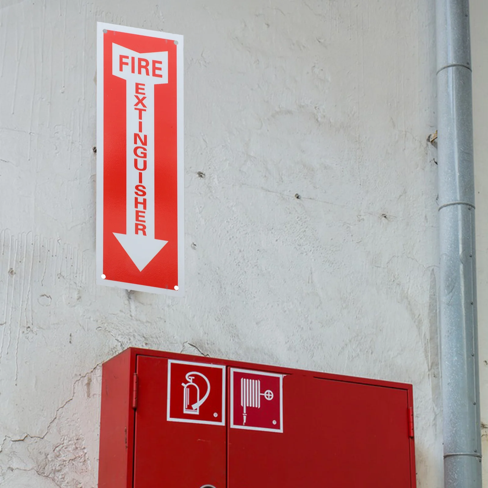 Рисунок 4 - Металлический знак огнетушителя из алюминиевого сплава