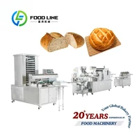 Machine de fabrication de petits pains de hamburger, ligne de production de petits pains, équipement de boulangerie commerciale 1